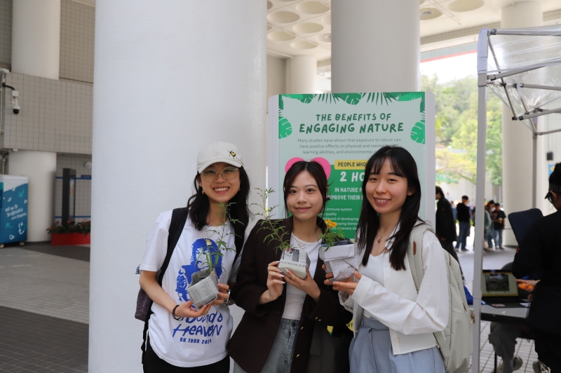 This event wasn’t just about plants; it was about growing wellness, calm, and community spirit on campus.