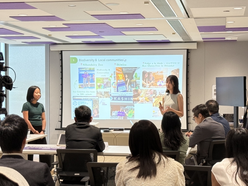 After a fierce competition, the champion title was awarded to HKUST's team "Duominds", comprised of students Tammy and Yanice, for their meticulously planned, low-carbon journey to Shizuoka.