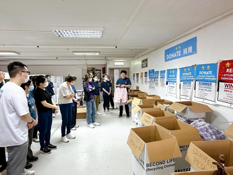 The activity was organized through HKUST’s Impact Makers Program, which encourages staff to engage in community service on issues they are passionate about.