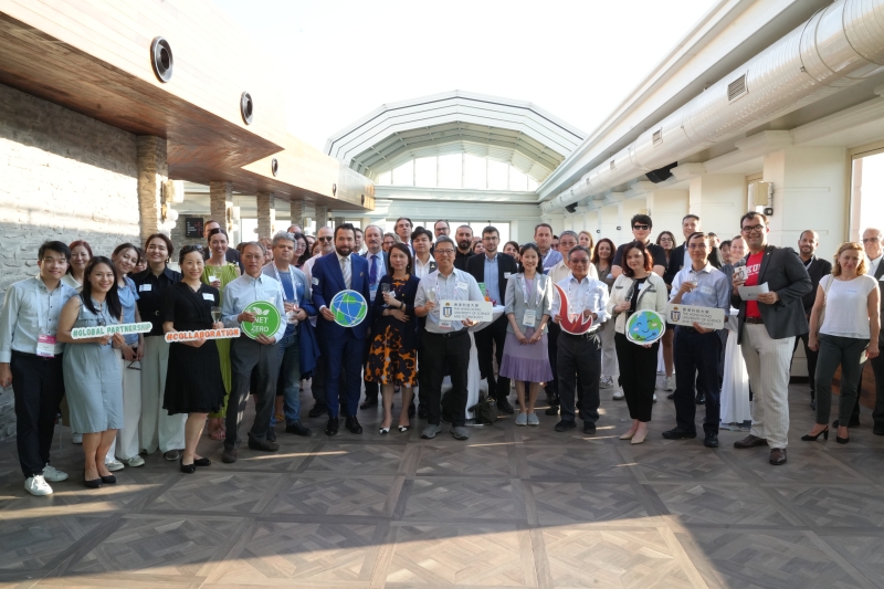Concluding its presence at GSDC, HKUST hosts a Networking Reception to celebrate future commitments to global sustainability with its partners and alumni.