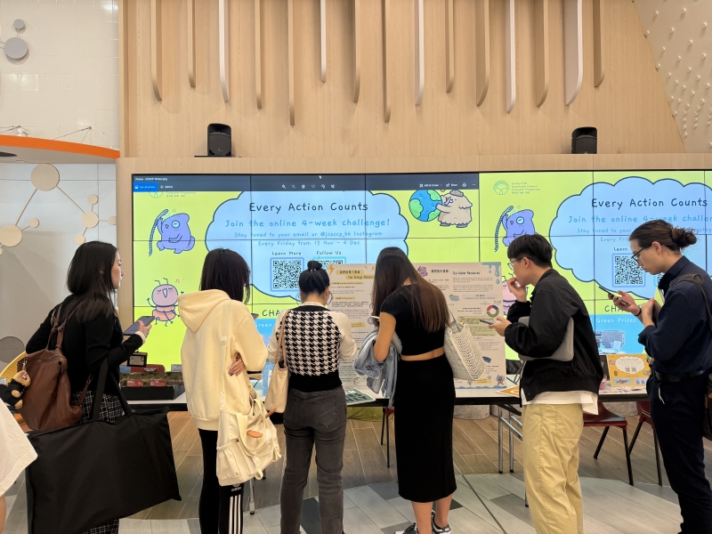 The challenge encouraged our community to reflect on how routine actions—such as taking showers or using electronic devices—can significantly affect our planet.