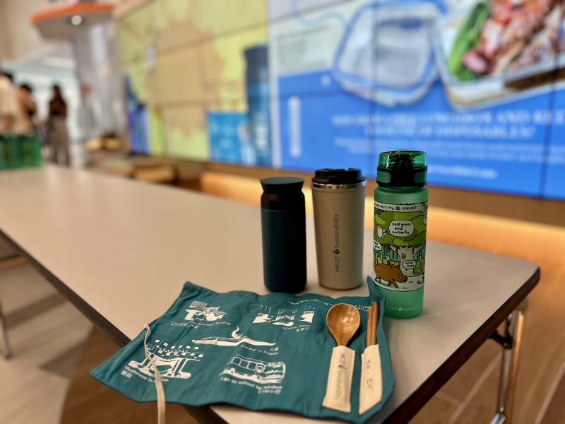 Thermal mugs made from coffee grounds keep your drinks warm while adding a personal touch, and cutlery sets remind you to consume resources sustainably while savoring your meals mindfully.
