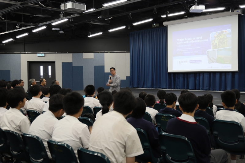 The event began with a special lecture that included a screening of the compelling documentary TVB尋源之路.