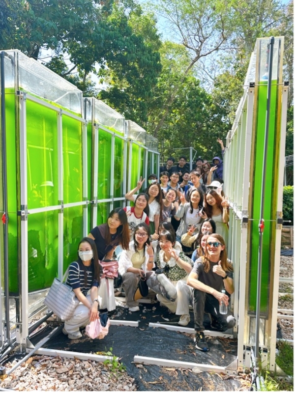 Sustainable Smart Campus as a Living Lab project piloting algae-based carbon capture technology