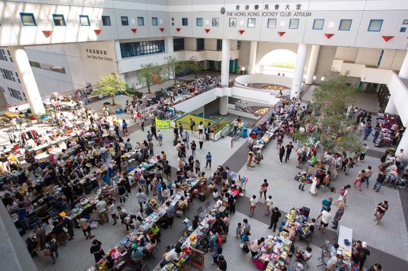 Participants were selling second-hand items ranging from clothing, toys, children’s books, handicraft and appliances