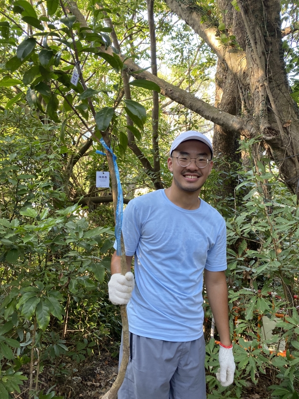 The university community took proactive measures to save the saplings.