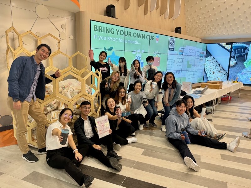 To encourage responsible consumption habits and celebrate Earth Day, the HKUST Sustainability/Net-Zero Office ran the ‘Flip the Change’ campaign in late March.