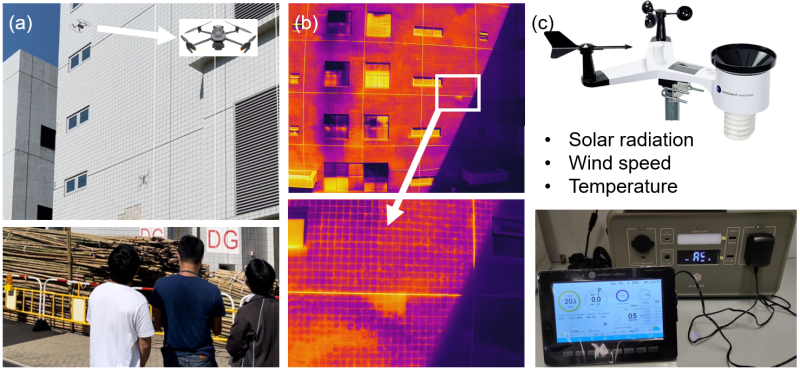 The project Engineering aims to improve the long-existing tile aging problem by introducing UAVs integrated with thermographic cameras in building façade inspection