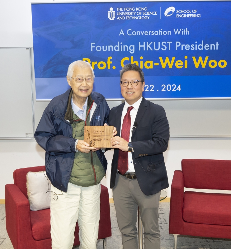 A Conversation with Founding HKUST President – Prof. Chia-Wei Woo  22 April 2024