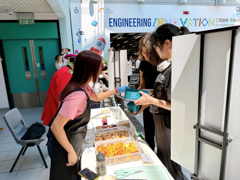 The event demonstrated to the campus community the delicious possibilities of low-carbon eating in Hong Kong.