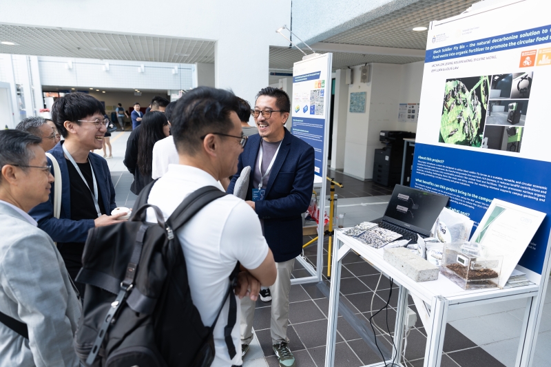 During the week,10 project booths with prototypes were showcased for attendees to explore the innovative solutions from some of our SSC projects.  