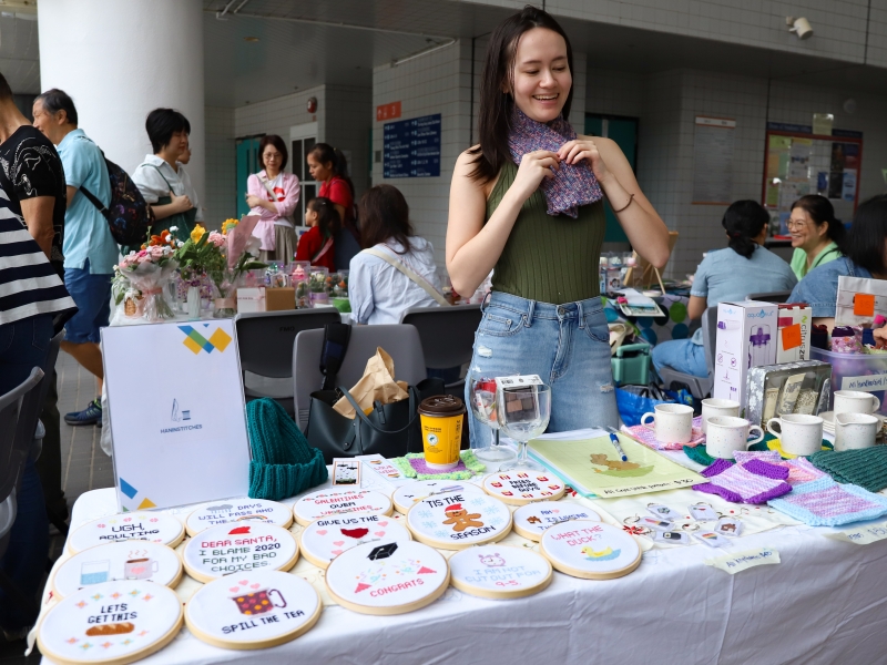 HKUST Garage Sale brought together 150 tables of non-profits, green product vendors, students, staff, residents and families for this annual community celebration.