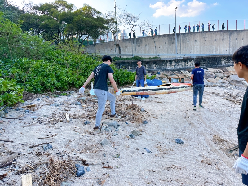 The beach clean-up served as a reminder of the importance of conserving local biodiversity and the role each individual can play.