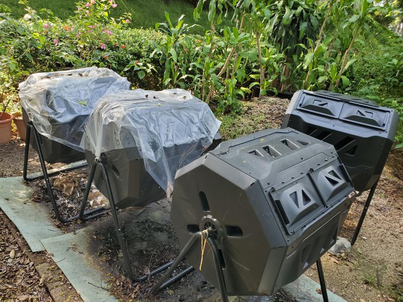 To further reduce our landfill waste, a Composting Pilot Project is underway